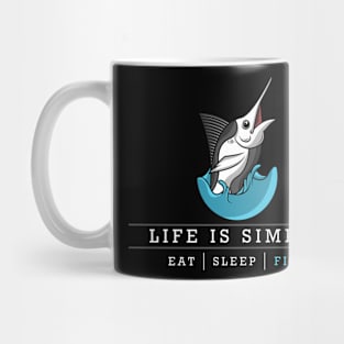 Fish with long Tip Mug